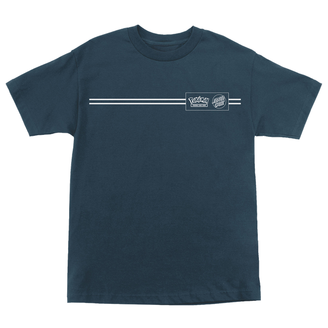 Santa Cruz Pokemon Energy Dot Heavy Tshirt Blue