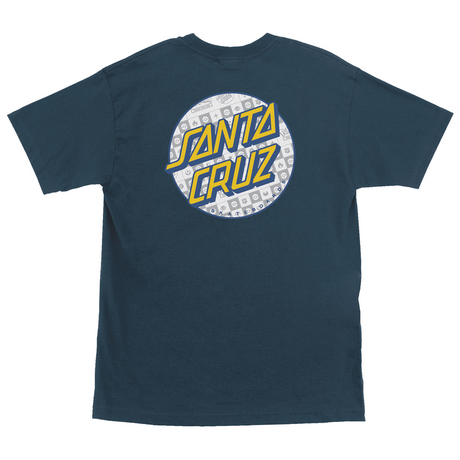 Santa Cruz Pokemon Energy Dot Heavy Tshirt Blue