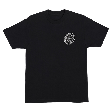 Santa Cruz Pokemon Hand Heavy Tshirt Black