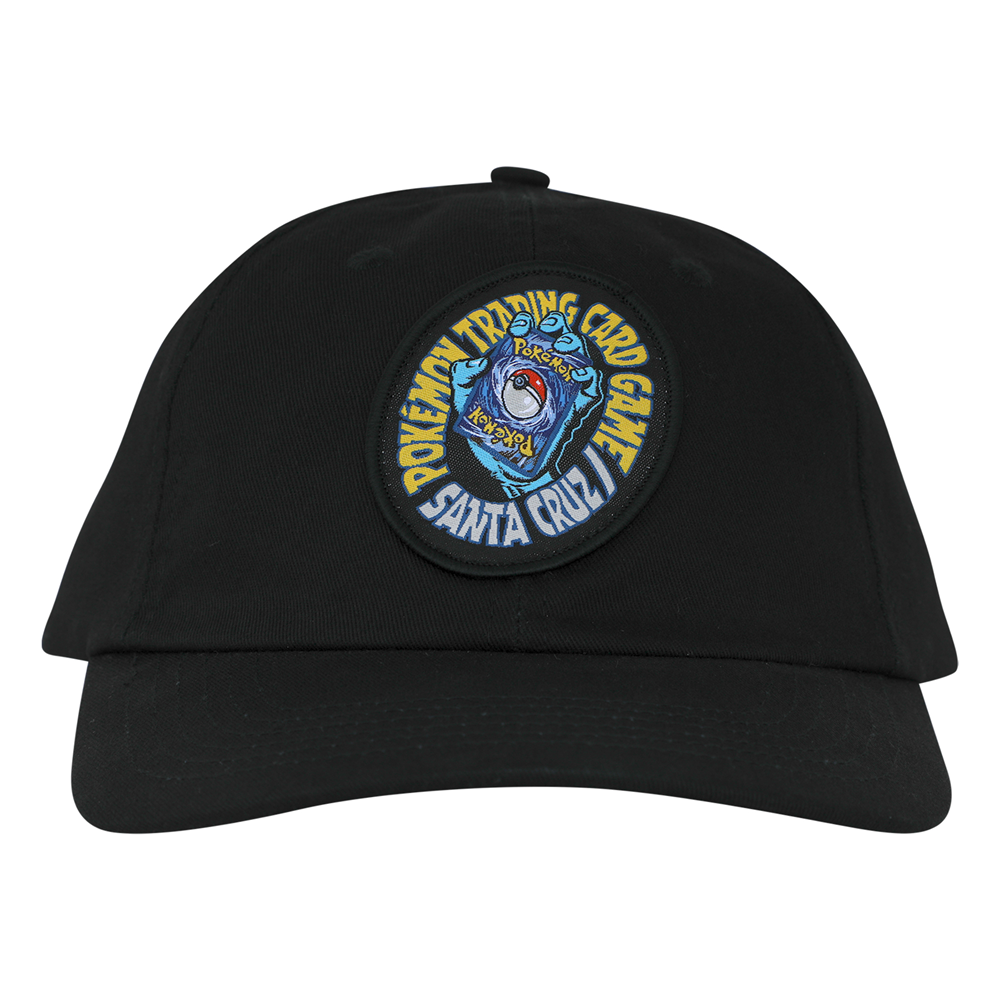 Santa Cruz Pokemon Hand Snapback Black ADULT