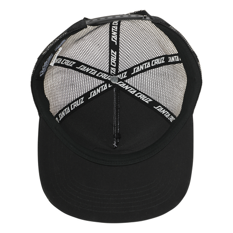 Santa Cruz Pokemon Hand Mesh Trucker Hat White Black YOUTH Snapback