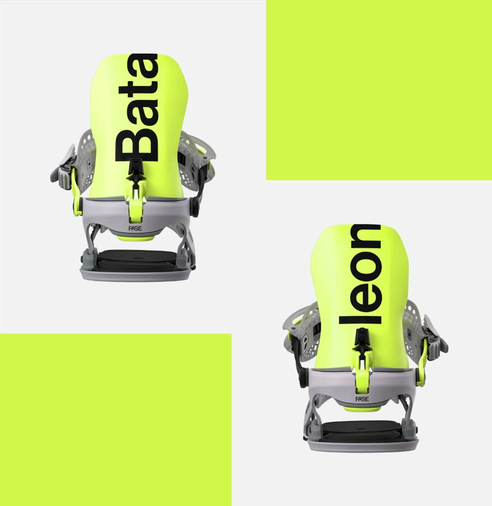 Bataleon Blaster AW FASE Bindings 2027 Yellow L/XL
