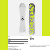 Bataleon Evil Twin Snowboard 2027 White 154