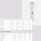 Bataleon Stereo Snowboard Womens 2027 White 144