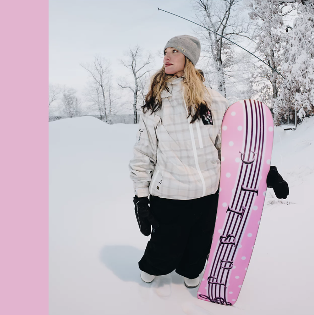 Public JibGurl Snowboard Womens 2027 White 140