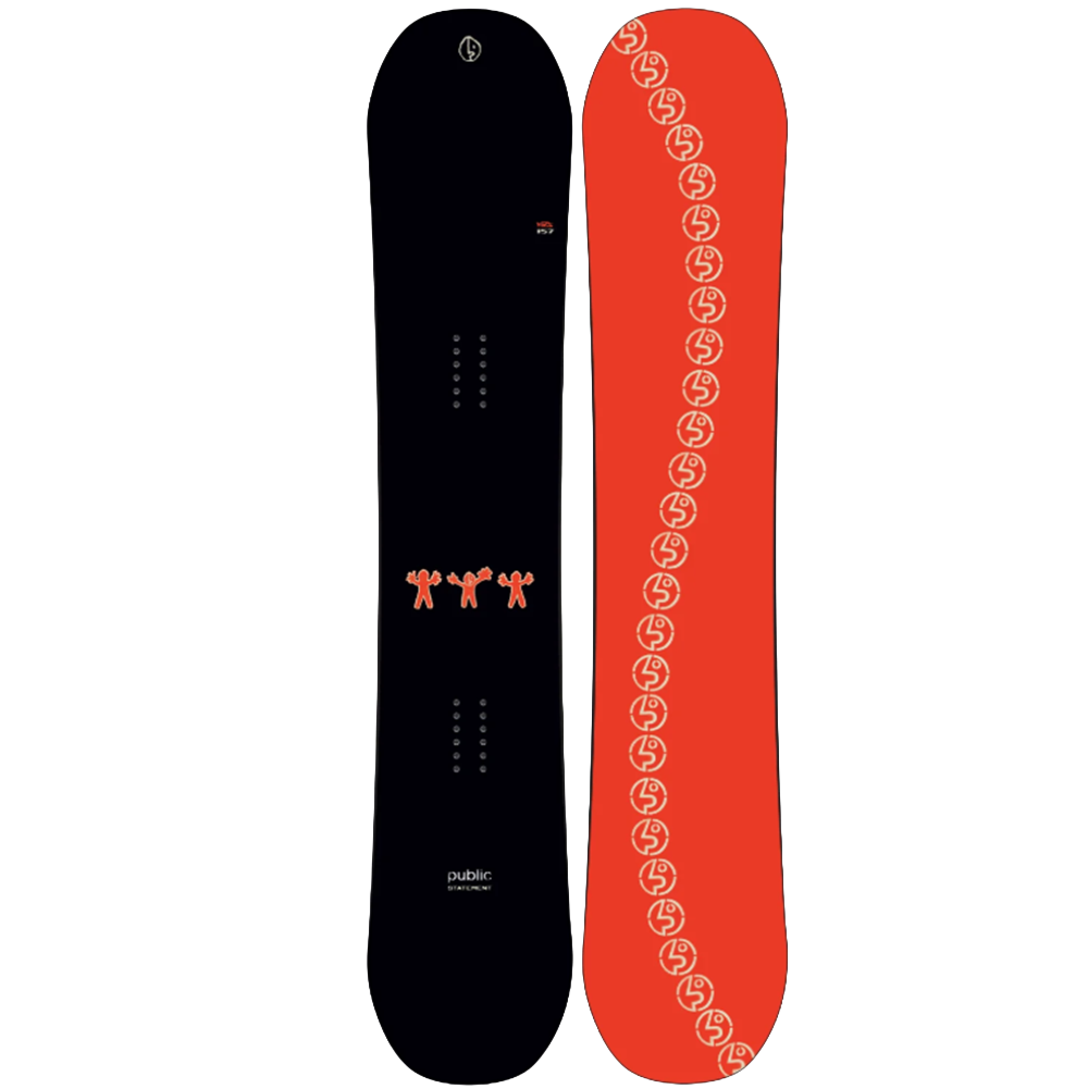 Public Statement Snowboard 2027 Black 150