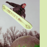 Public Display Snowboard 2027 White Green 150