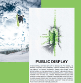 Public Display Snowboard 2027 White Green 156