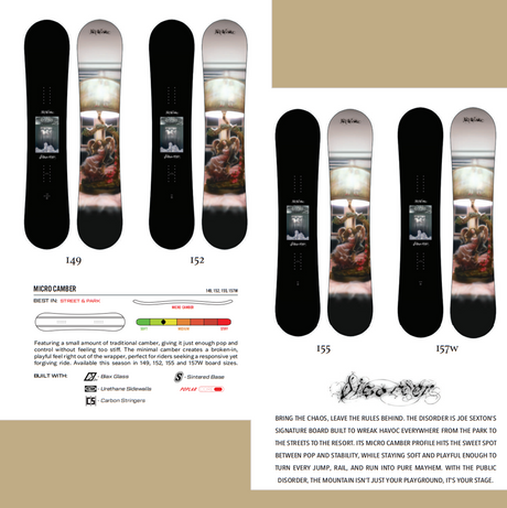 Public Disorder Snowboard 2027 Black 157W