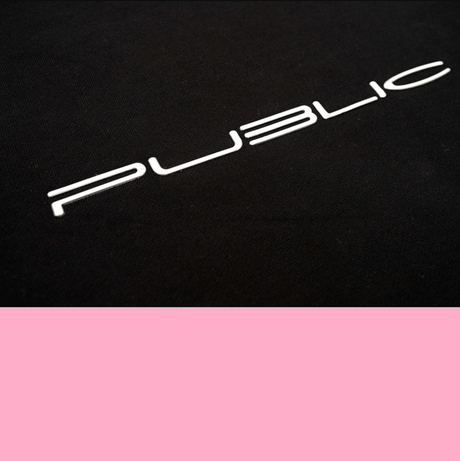 Public Warp Crewneck Sweatshirt Black