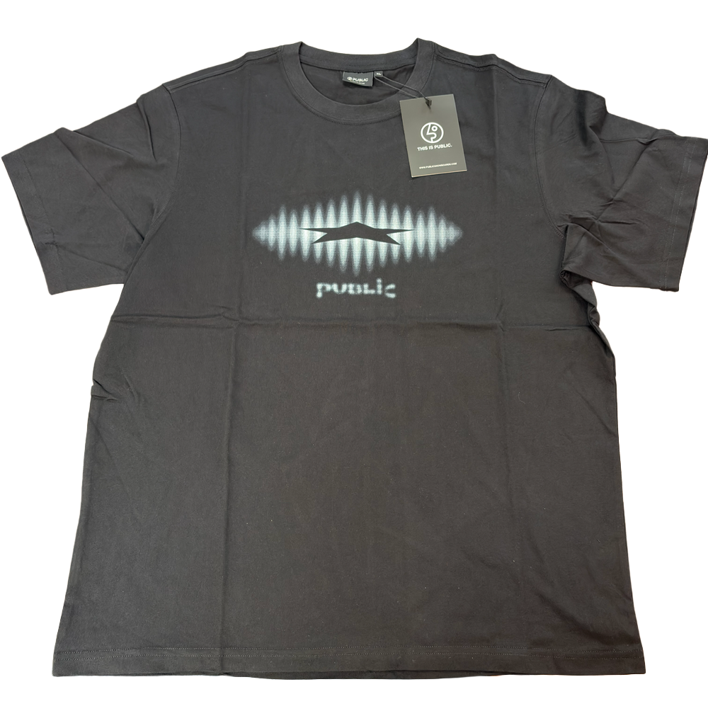 Public Glow Tshirt Black XL