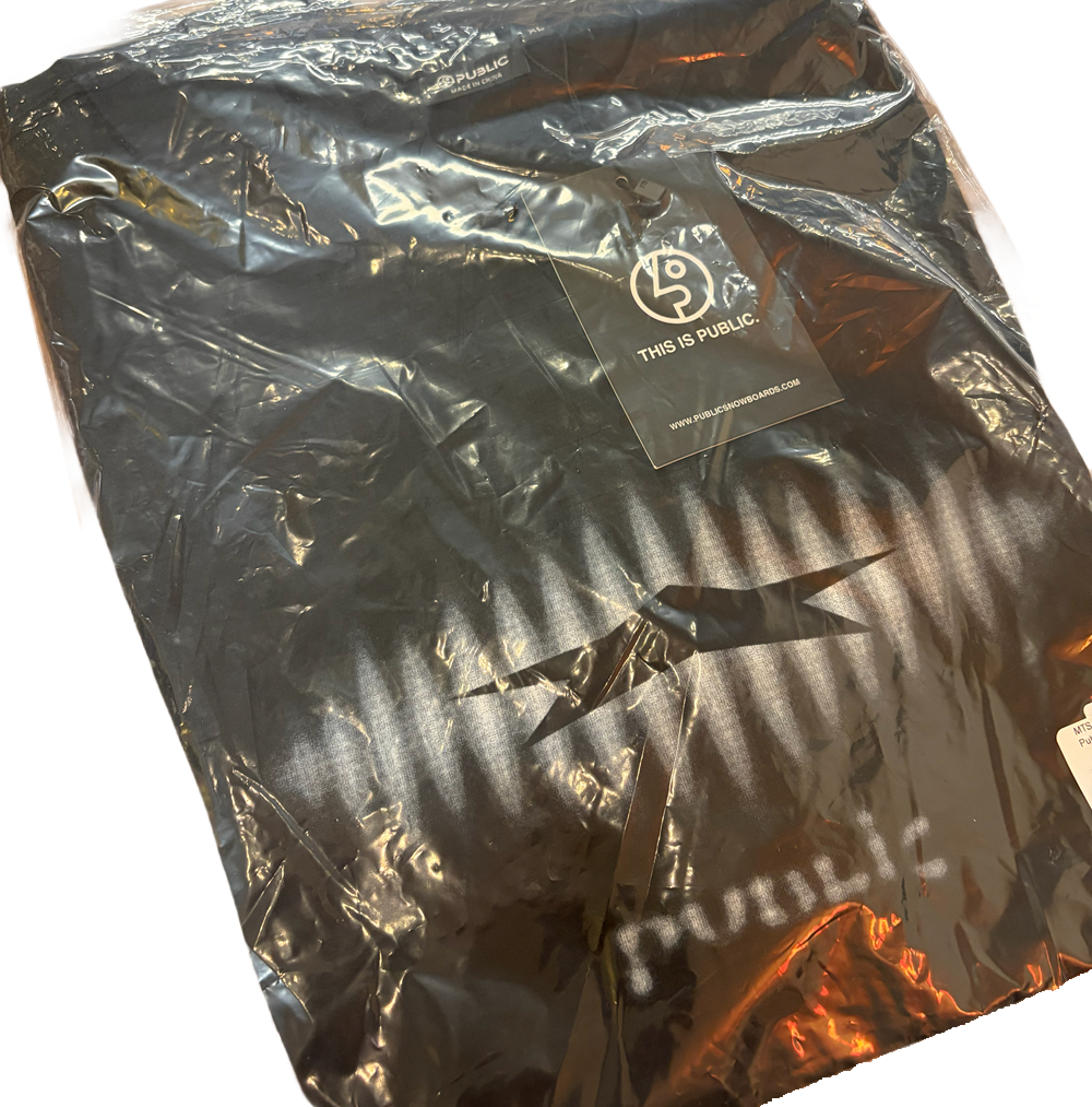 Public Glow Tshirt Black