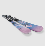 Nordica Santa Ana Jr 80s M7 Ski Combo Pink Blue 150