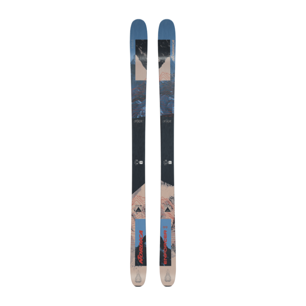 Nordica Enforcer 99 Skis Blue Sand 179