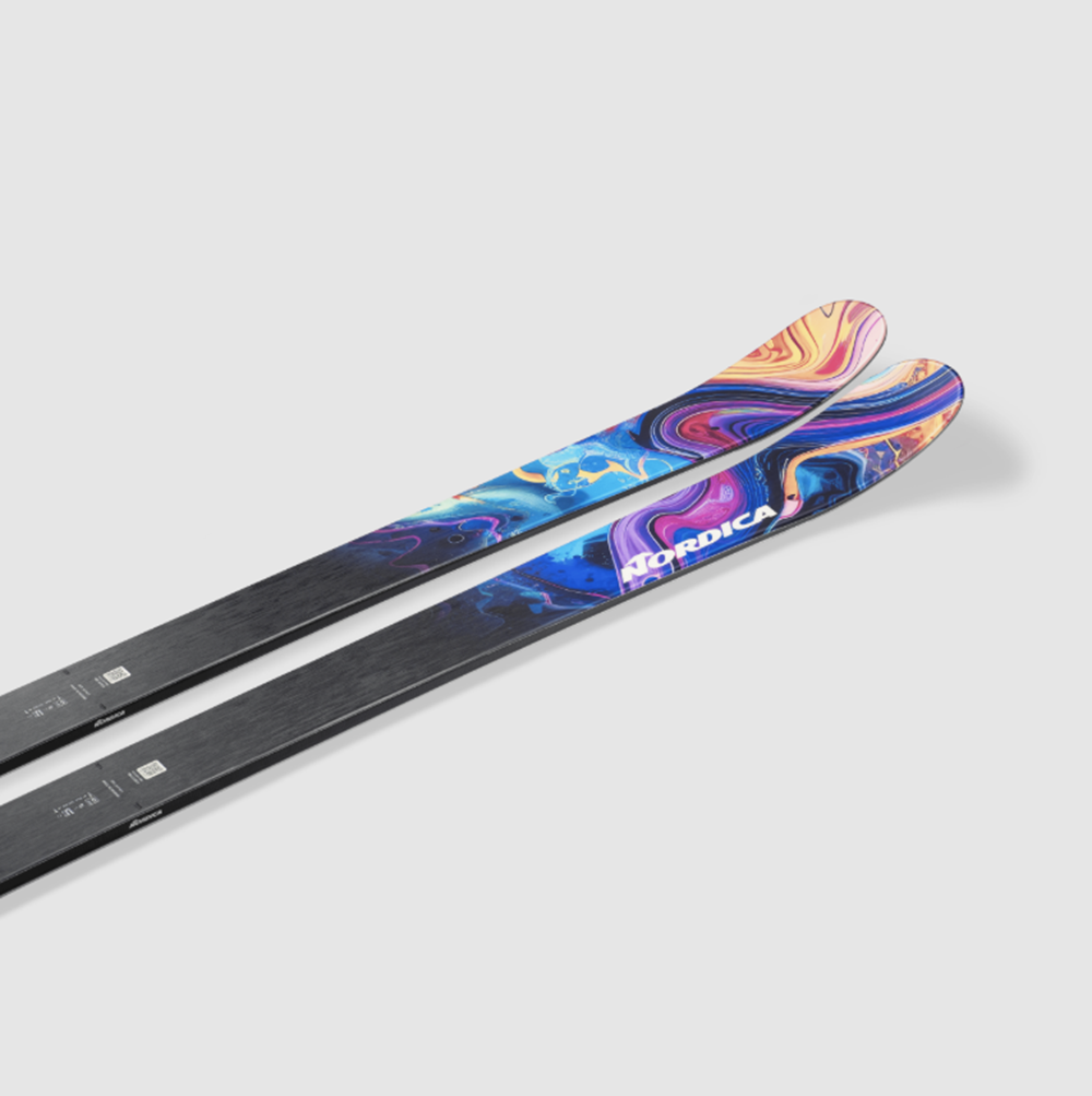 Nordica Unleashed 98ca Skis Blue 168