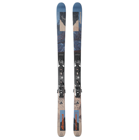 Nordica Enforcer JR 80s M7 Ski Combo Blue Grey 140