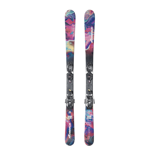 Nordica Unleashed Jr 70 Ski Combo Blue 148
