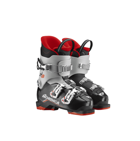 Nordica Speedmachine Jr Youth Ski Boots Black Grey 24.5