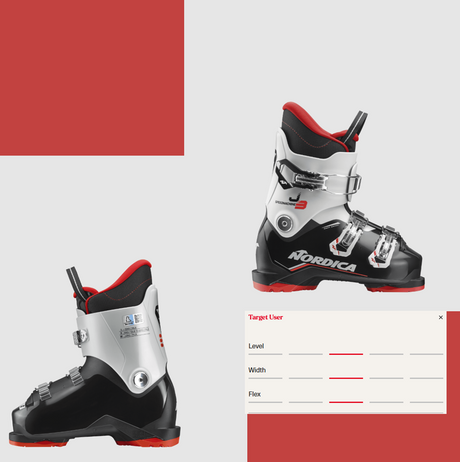 Nordica Speedmachine Jr Youth Ski Boots Black Grey