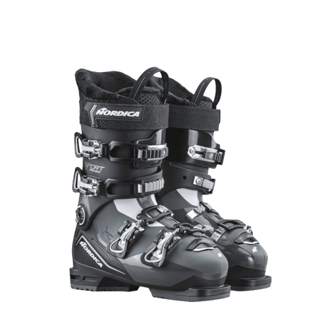 Nordica Sportmachine 3 65w Womens Ski Boots Black White 23.5