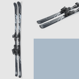 Nordica Wild Belle 74 TP2 10FDT Ski Combo Black Blue 138