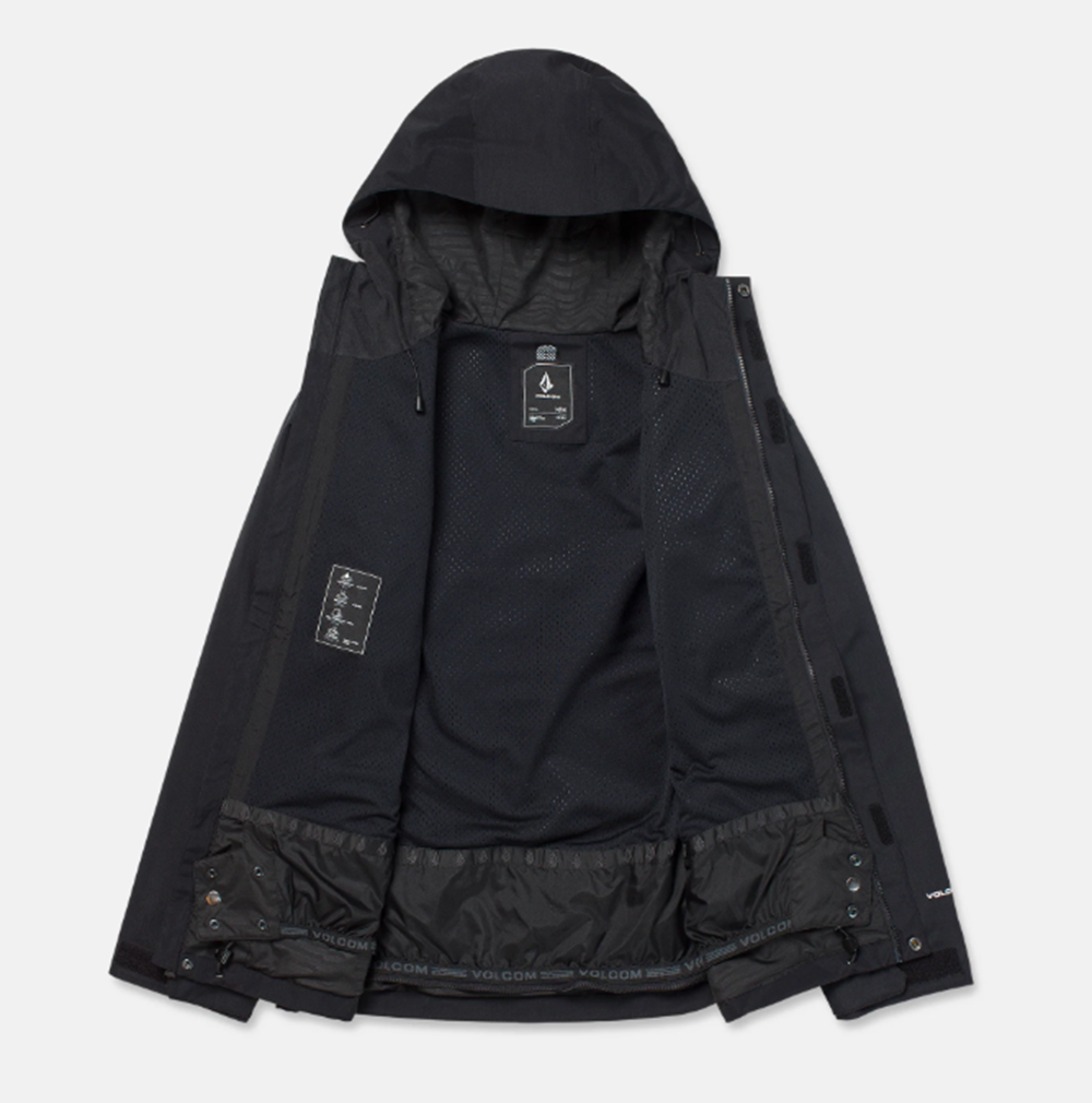 Volcom Buck Three Eighty Insulated Jacket Black