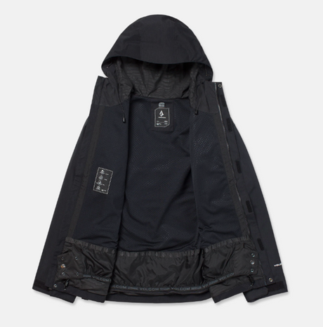 Volcom Buck Three Eighty Insulated Jacket Black