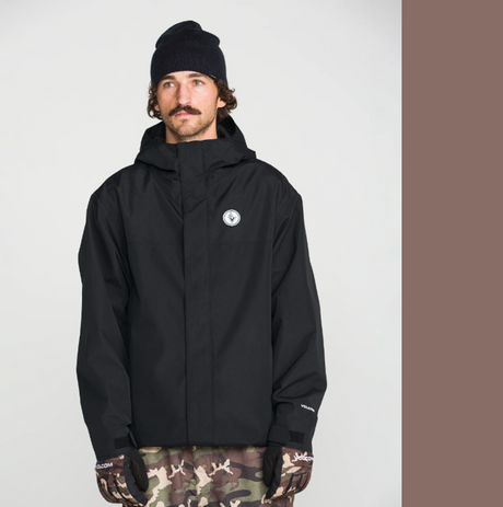 Volcom Buck Three Eighty Insulated Jacket Black