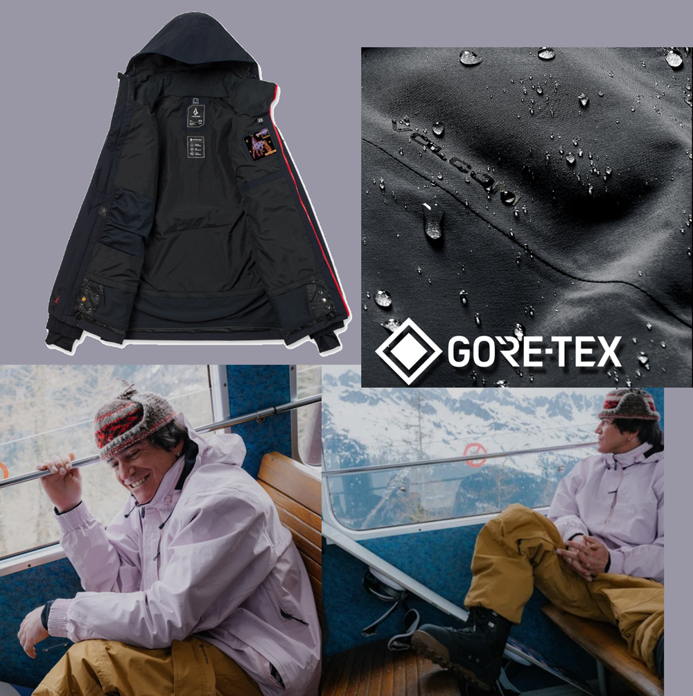 Volcom Longo Goretex Jacket Black