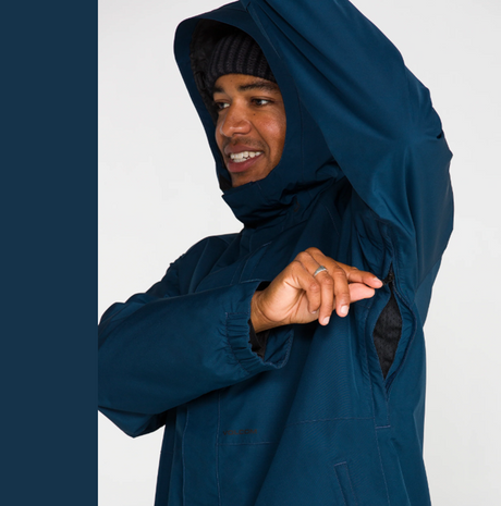 Volcom Dua Goretex Jacket Blue