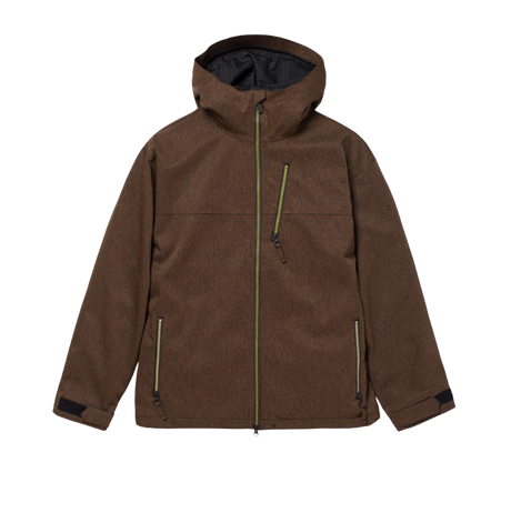 Volcom Top Stitch Jacket Brown Denim L
