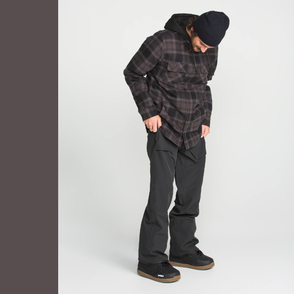 Volcom Roan Overalls Bibs Grey