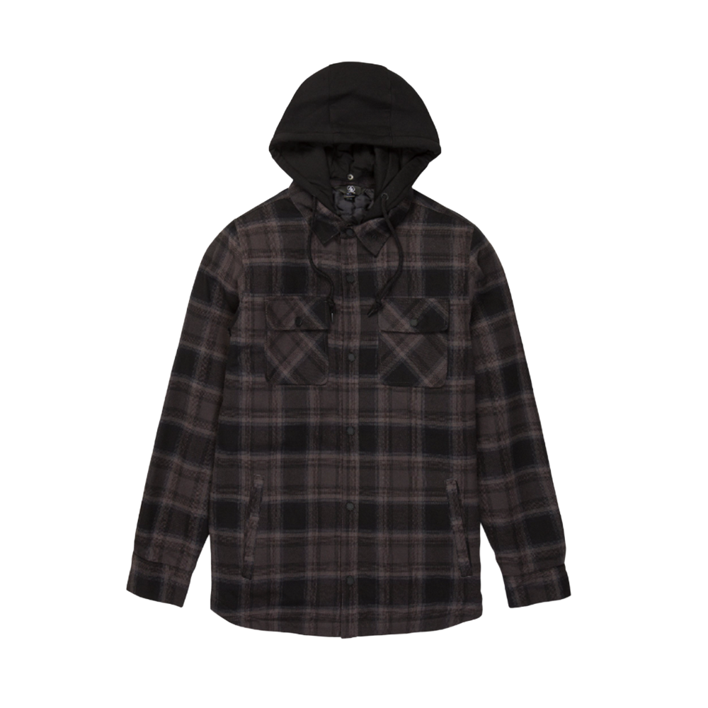 Volcom Enson Insulated Riding Flannel Black XXL