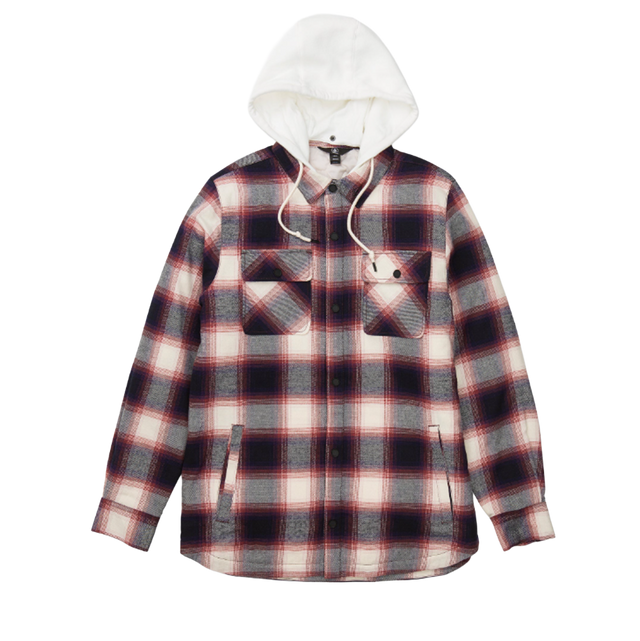 Volcom Enson Insulated Riding Flannel Blue L