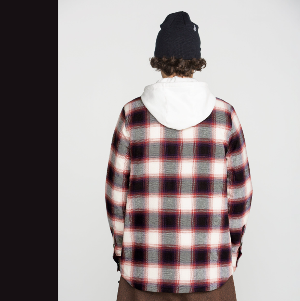 Volcom Enson Insulated Riding Flannel Blue XL