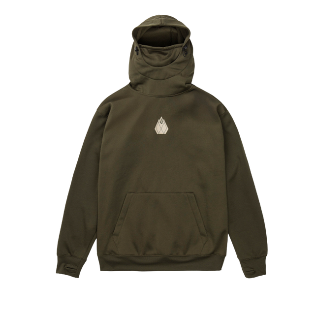 Volcom Hydro Riding Hoodie Dark Green