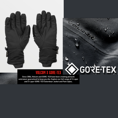 Volcom CP2 GoreTex Gloves Black