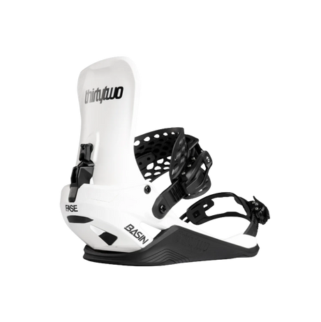 ThirtyTwo 32 Basin FASE Bindings 2027 White Large