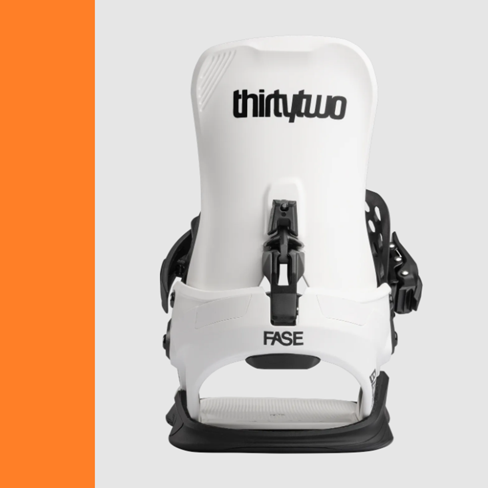 ThirtyTwo 32 Basin FASE Bindings 2027 White Large