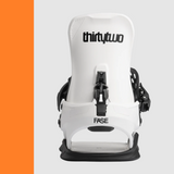 ThirtyTwo 32 Basin FASE Bindings 2027 White Large