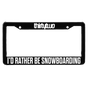 ThirtyTwo 32 License Plate Cover Black