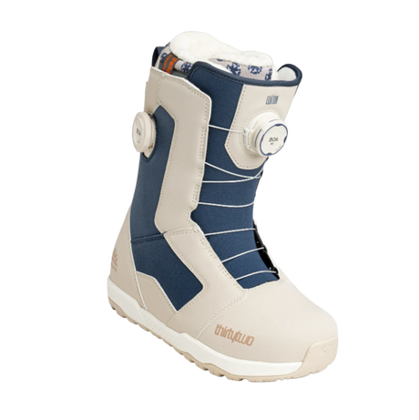 ThirtyTwo 32 STW Double Boa Luxton Autumn Boots 2027 Womens Tan Blue 7.5