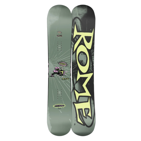 Rome Artifact Snowboard 2027 Green 150