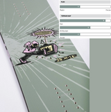 Rome Artifact Snowboard 2027 Green 154W