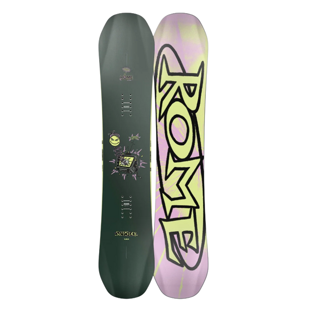 Rome Slapstick Snowboard 2027 Dark Green 135