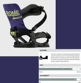 Rome Katana AW FASE Bindings 2027 Black M/L