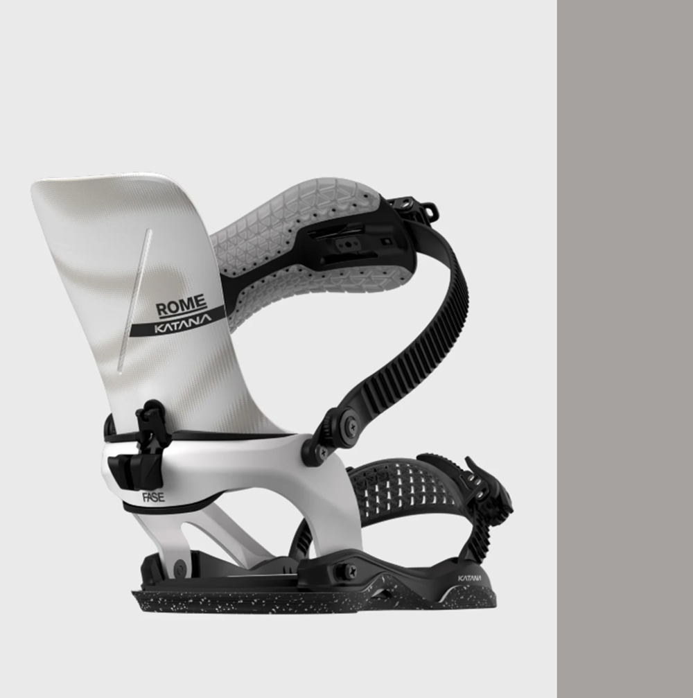 Rome Katana AW FASE Bindings 2027 White M/L