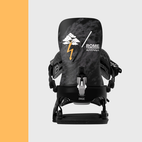 Rome Katana AW FASE Pro Binding 2027 Black M/L
