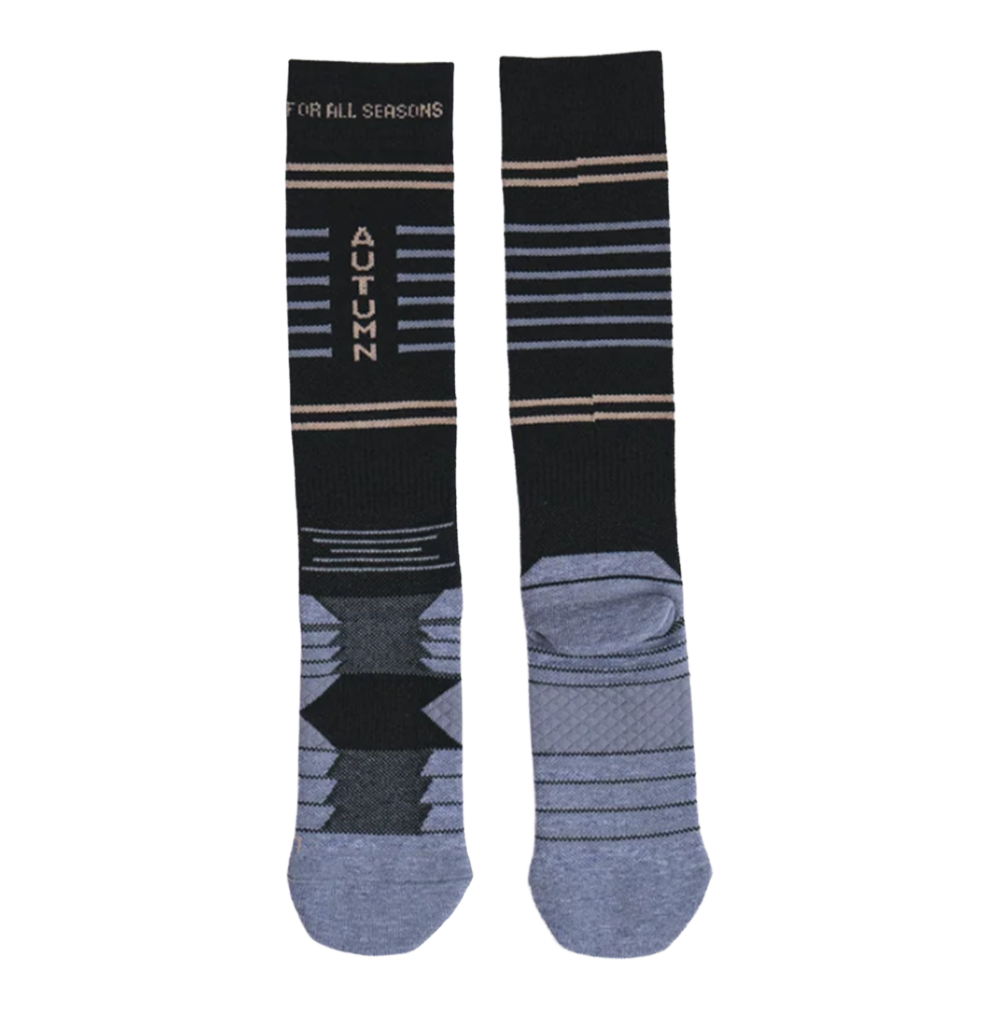 Autumn Steeps Socks Green M