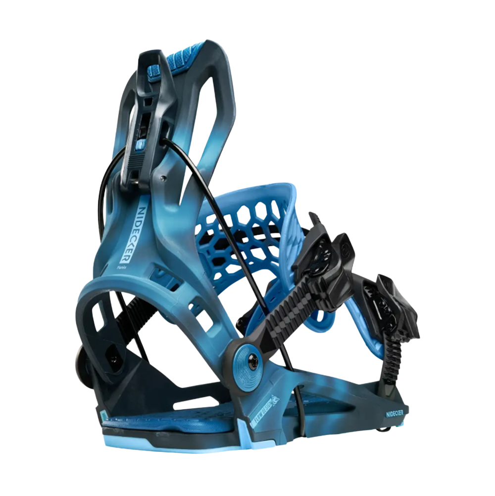 Nidecker Flow Fenix Bindings 2027 Cyber Blue Medium